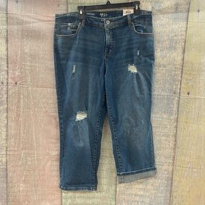 Brand new with tags Woman’s Style & Co jean capris. Size is 16W.